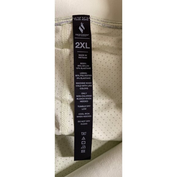 Skechers Womens Go Walk High Waisted Purple Floral Skort Womens Size 2XL - Picture 6 of 8